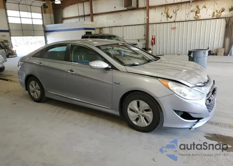 2014 Hyundai Sonata Hybrid z USA, uszkodzony, nr VIN KMHEC4A41EA116701